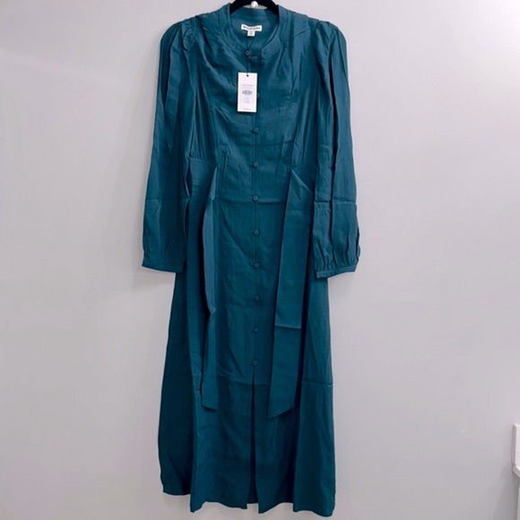 NWT Whistles tie waist midi dress - Picture 7 of 11